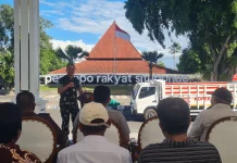 Dandim Ferry Ardian Serahkan 25 Truk Operasional KDKMP
