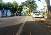 Pemotor Meinggal Dunia Tertabrak Bus di Kalipuro Banyuwangi