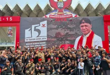 DPC GRIB Jaya Lumajang Hadiri Harlah di Jakarta