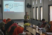 Dinkes P2KB Lumajang Sosialisasikan SP4N-LAPOR!