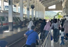 KA Pandanwangi Layani 371 Ribu Penumpang dalam Empat Bulan