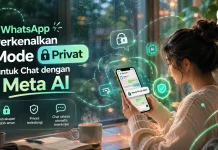 WhatsApp Perkenalkan Mode Privat untuk Chat dengan Meta AI