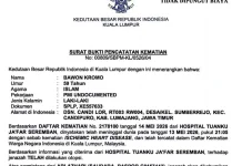 Jenazah PMI Asal Lumajang Tiba di Rumah Duka