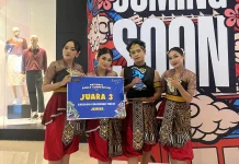 UKM-K Dolanan Raih Juara 3 National Dance Competition.