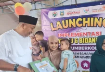 Bupati Resmikan Posyandu 6 Bidang SPM