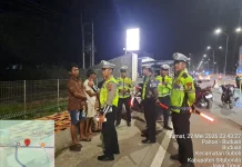 Petugas Patroli Exit Tol Diduga jadi Area Balap Liar
