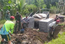 Jembatan Perintis Garuda di Pasrujambe Diharapkan Cepat Tuntas