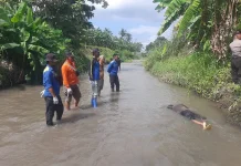 Pria Bondowoso ditemukan Mengambang di Sungai Situbondo