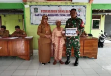 Penyaluran BLT di Desa Umbul Kedungjajang Lumajang Berjalan Lancar