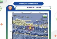 Gempa 5,1 Magnitudo, Warga Lumajang Berhamburan Keluar Rumah