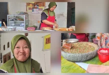 Kuliner Legendaris  Sego Cawuk Ibu Sri, Bertahan sejak 1993
