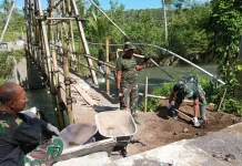 Jembatan Perintis di Pasrujambe Lumajang Akan Dipercepat Penyelesaianya
