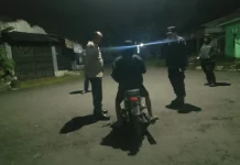 Polisi di Lumajang Patroli Kawasan Rawan