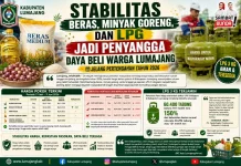 Stabilitas Beras, Minyak Goreng, dan LPG Jadi Penyangga Daya Beli Warga Lumajang