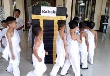 PAUD Baitul Iman BMP Jember Kenalkan Rukun Haji sejak Dini