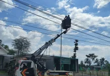 Dishub Bondowoso Pasang 25 PJU Panel Surya