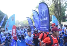 Ribuan Warga Semarakkan Bhayangkara Run