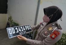 Satlantas Jember Ingatkan Larangan Plat Nomor Modifikasi