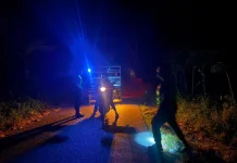 Petugas Keamanan di Candipuro Lumajang Pantau Kawasan Rawan