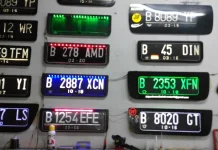 Modifikasi Pelat Nomor Seperti Ini Bisa Kena Tilang
