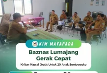 Baznas Lumajang Siapkan Khitan Massal Gratis untuk 20 Anak di Sumbersuko