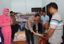 Menjelang Hari Bhayangkara, Polres Kunjungi Purnawirawan Polri
