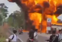 Pertamini di Sukosari Terbakar, Tiga Petugas Terluka