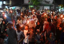 Warga Penataban Gelar Oncor-oncoran Sambut 1 Muharam