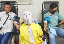 1 Muharram 1448 H, Warga Balung sumbang 42 Kantong Darah