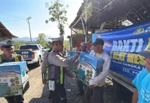 Polres Situbondo Bagikan Alsintan kepada Kelompok Tani