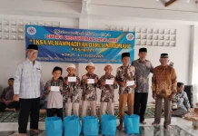 PWRI Pasirian Santuni Yatim Piatu,Tebar Kepedulian dan Harapan