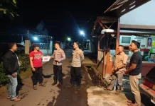 Polsek Randuagung Suport Siskamling Jaga Kamtibmas