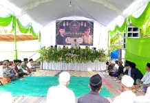 Persenil Polsek Senduro Hadiri Pengajian dan Santuni Anak Yatim
