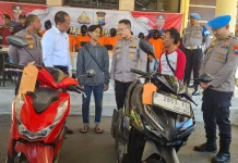 Motor Penjual Cilok Dicuri dan Berhasil Diamankan Polisi