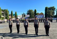 Menjelang Hari Bhayangkara, 49 Personel Naik Pangkat