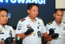 Lapas Banyuwangi Gagalkan Penyelundupan Sabu dan Inex