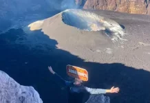 Pendaki Gunung Raung Naik Tiga Kali Lipat