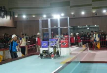 Robot Lahbako-San UNEJ Raih Juara Tiga KRAI 2026