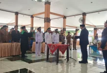 Bupati Lantik Tiga Kades PAW, Ini Pesannya