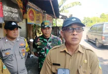 Sosialisasikan Pembatasan Truk di Jembatan Koncer, Camat Libatkan Pak Ogah