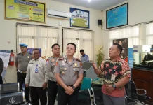 Kapolres Bayu Cek Pelayanan SIM dan Samsat