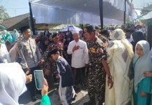 Polsek Tekung Amankan Pengajian Akbar dan Haflah Akhirusannah
