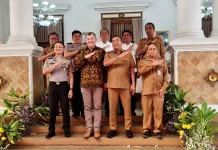 Konjen Australia Kunjungi Bupati di Pendopo Situbondo