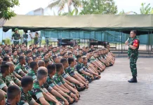 Komandan Korem Baladhika Jaya Tingkatkan Kedisiplinan Prajurit