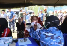 Lanud Abdurrahman Saleh Gelar Bakti Sosial di Banyuwangi