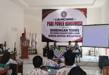PGRI Bondowoso Luncurkan PGRI Power, Dorong Guru Kuasai AI dan Coding