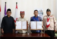 BNNK dan Pramuka Banyuwangi Bentuk Saka Anti Narkoba