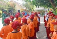 Puluhan Siswa di Sukodono Lumajang Ikuti Pelatihan PBB