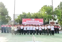 Lolos Seleksi Ketat,77 Calon Paskibraka Lumajang Mulai Ditempa
