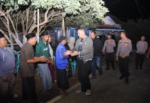 Cek Pos Satkamling, Kapolres Ajak Warga Tapen Perkuat Keamanan Lingkungan